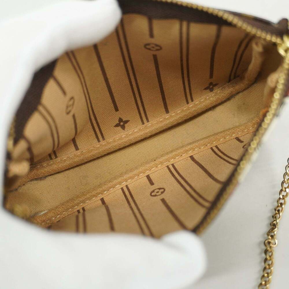 LOUIS VUITTON Brown Monogram Pochette Pouch - Picture 4 of 10